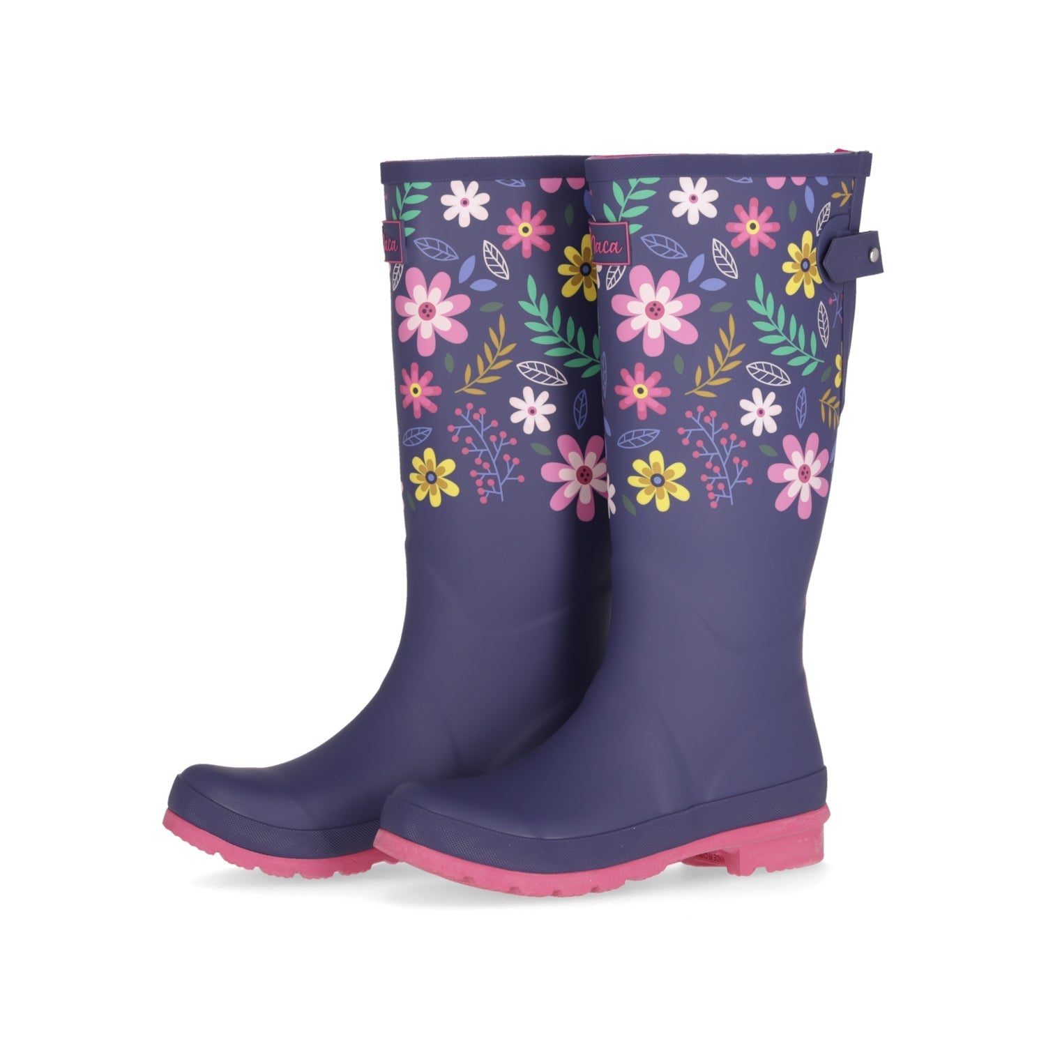 Botas Maca Flores 008 - Botas Maca