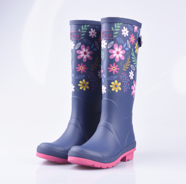 Botas Maca Flores 008 - Botas Maca