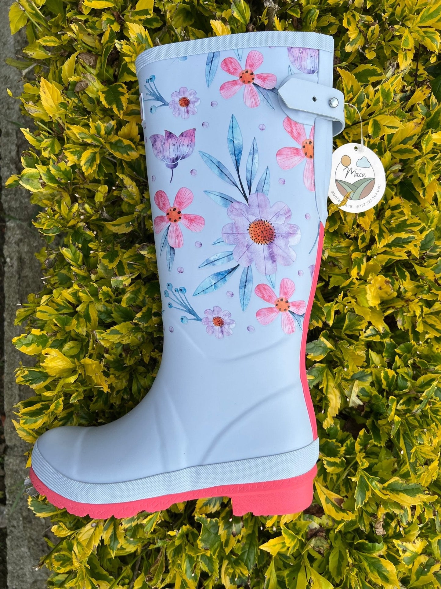 Botas Maca Flores 010 - Botas Maca